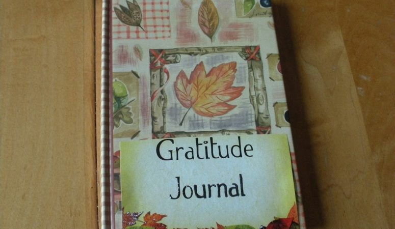 a gratitude journal for thanksgiving