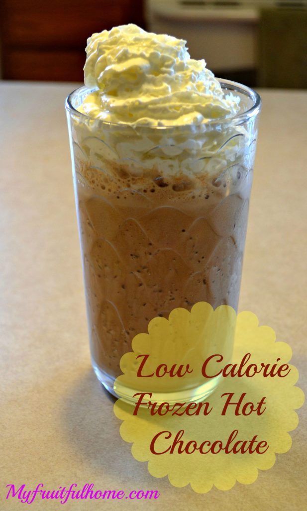low calorie frozen hot chocolate