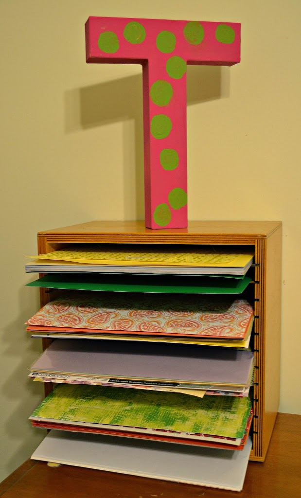 DIY Decorating Paper Mache Letters 