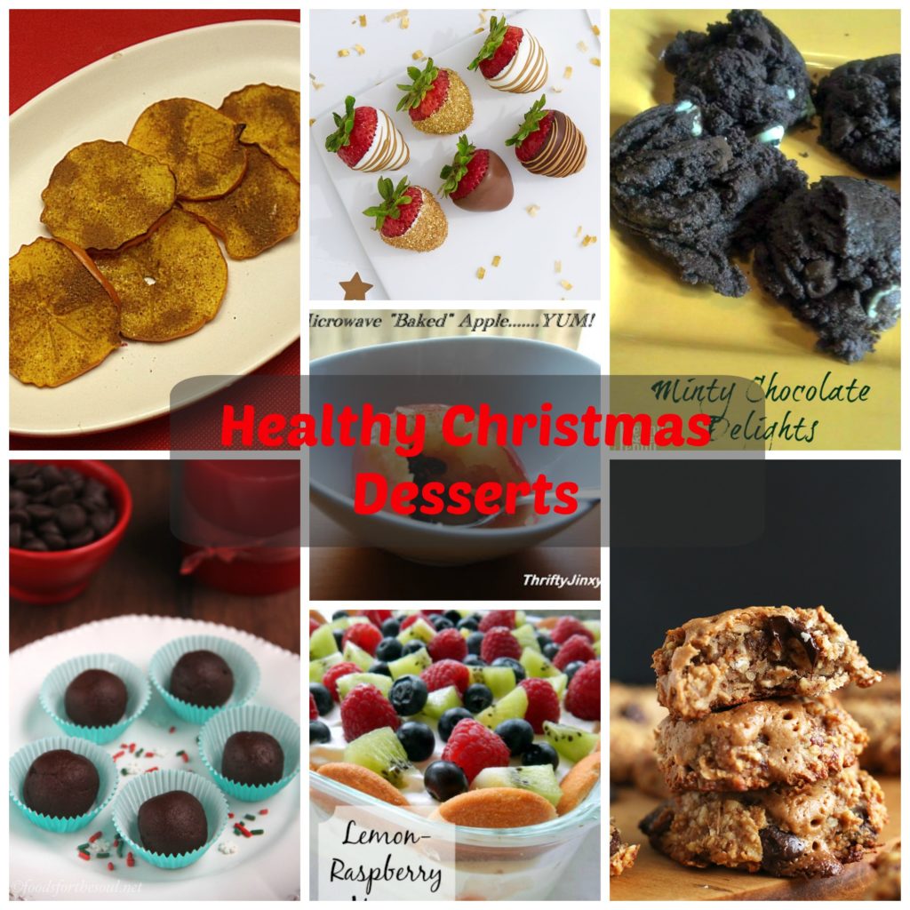 Healthy Christmas desserts