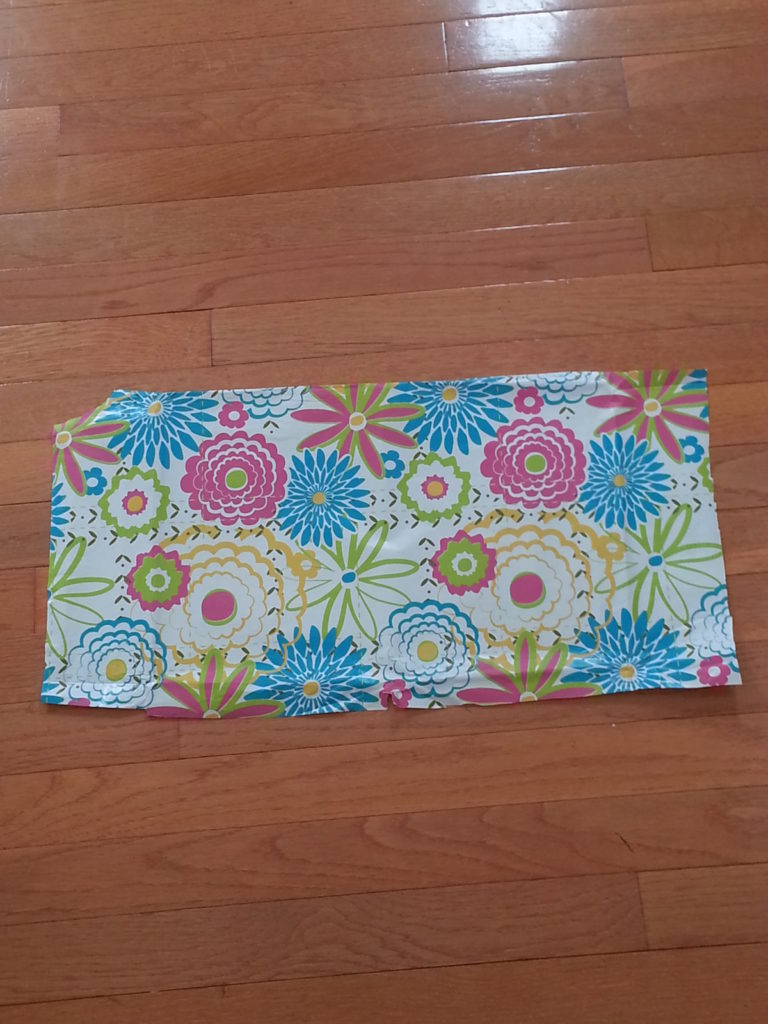 gift wrap for notebook