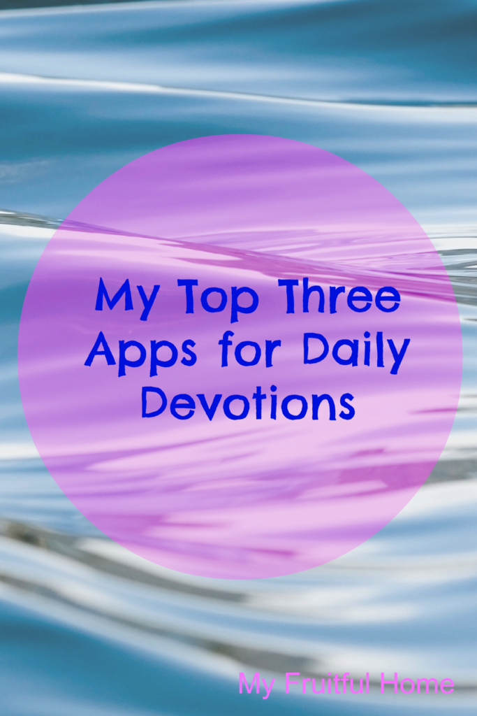 Apps for dailydevotions