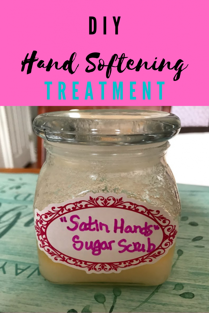 DIY Satin Hands Sugar Scrub