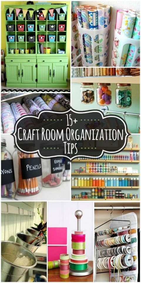 craft room organizing